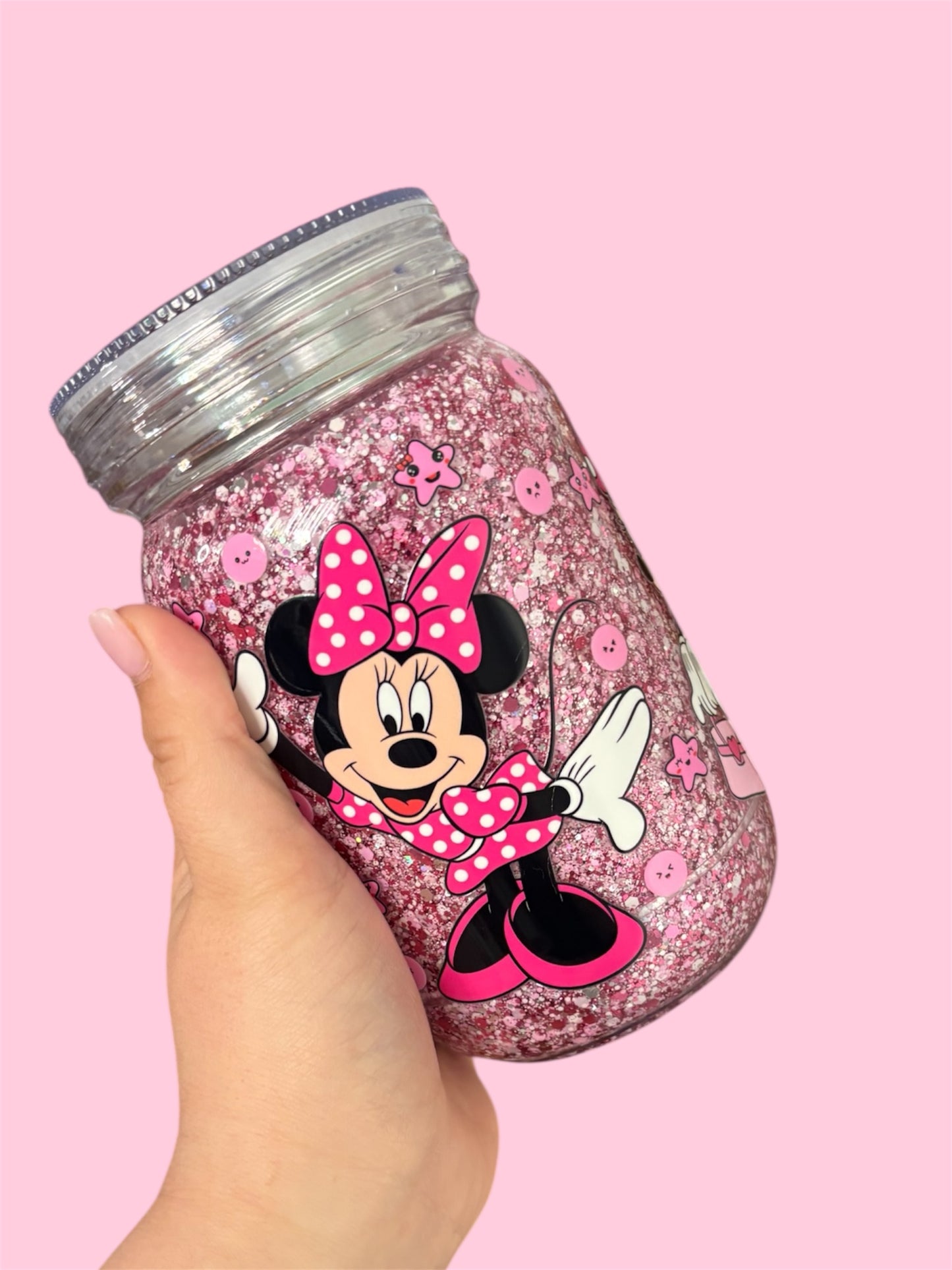 Pre-Made Snowglobe Mason Jar