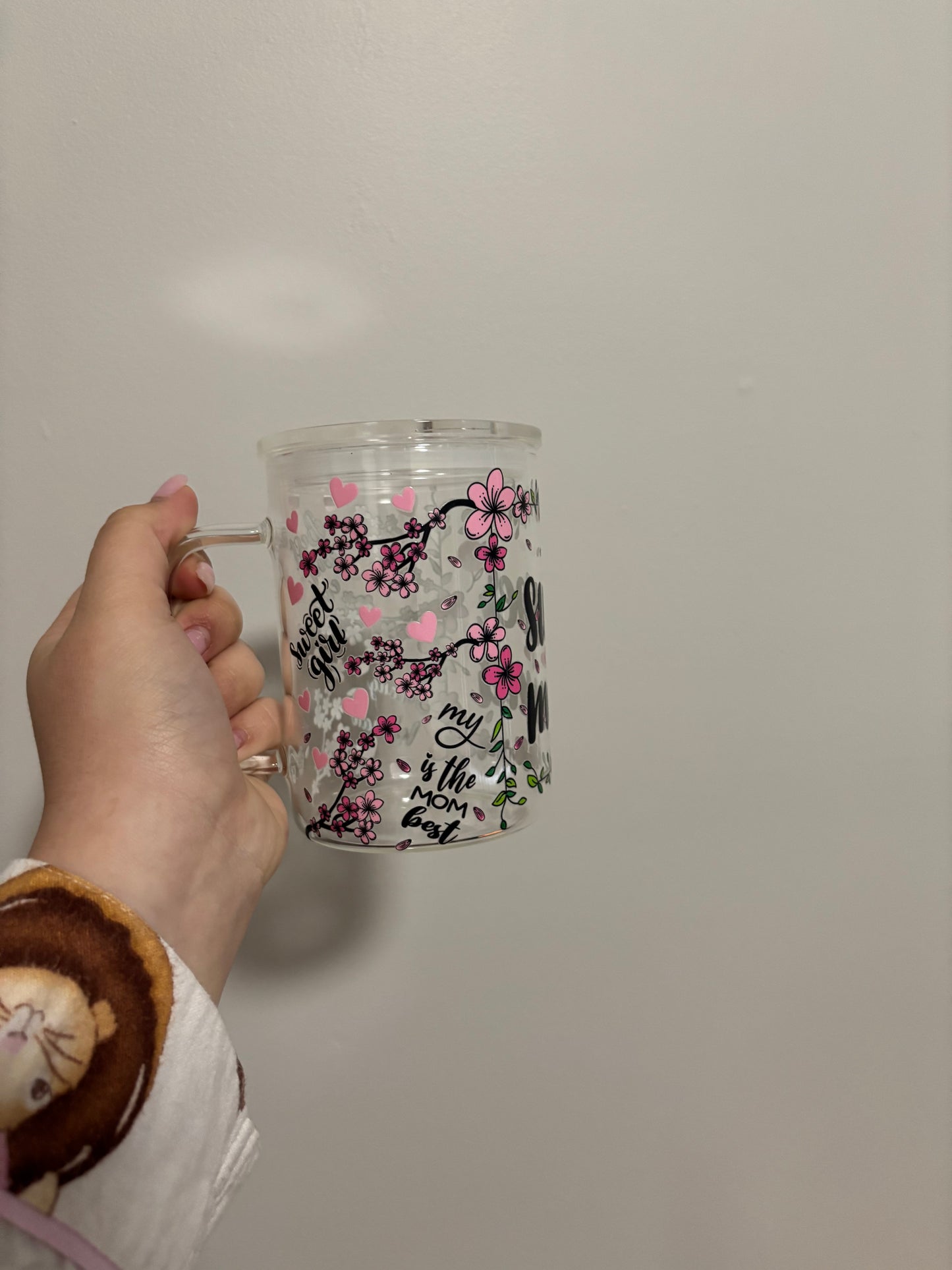Pre-Made glass mug