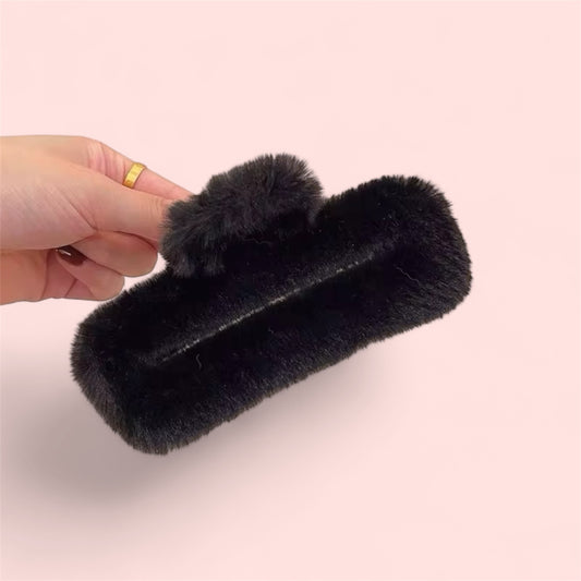 Fluffy Claw Clips