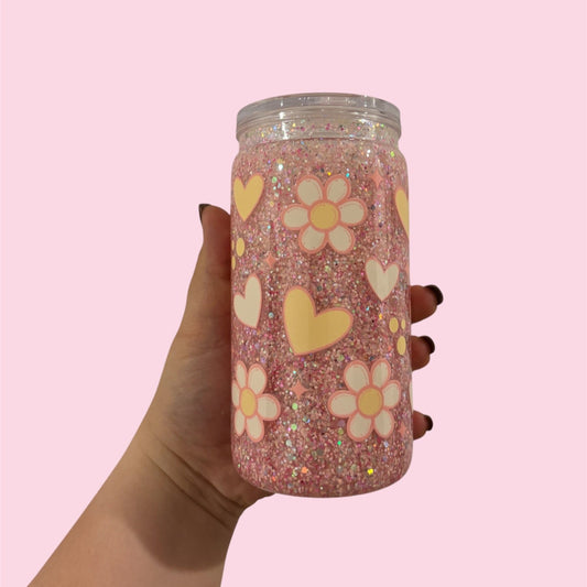 Pre-Made Snowglobe Tumbler