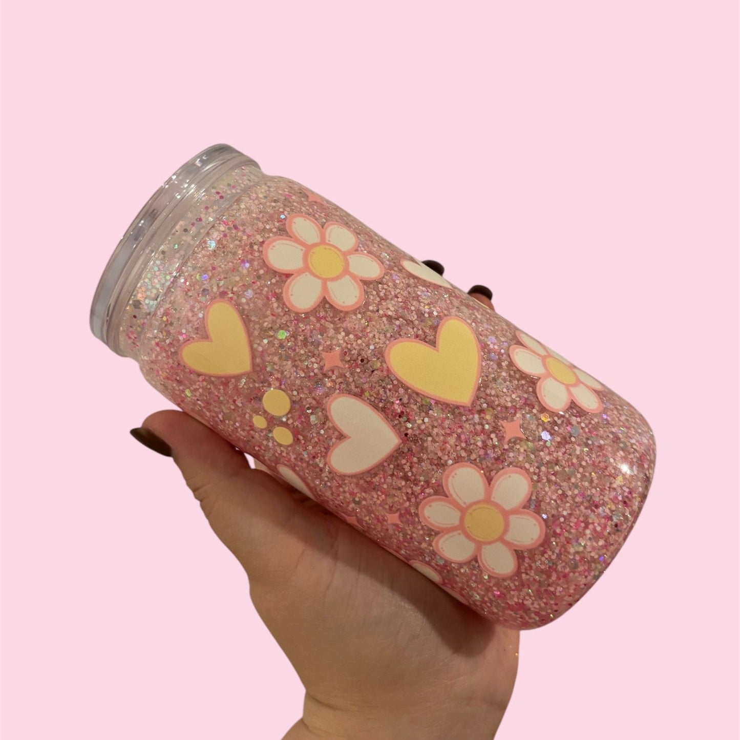 Pre-Made Snowglobe Tumbler