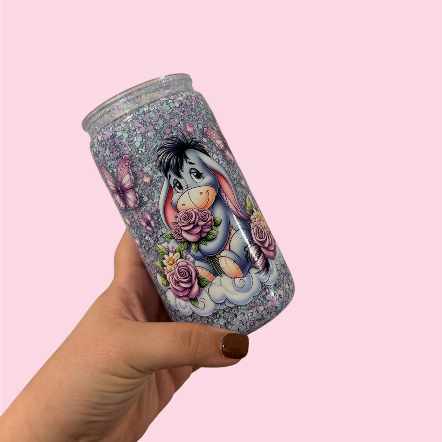 Pre-Made Snowglobe Tumbler