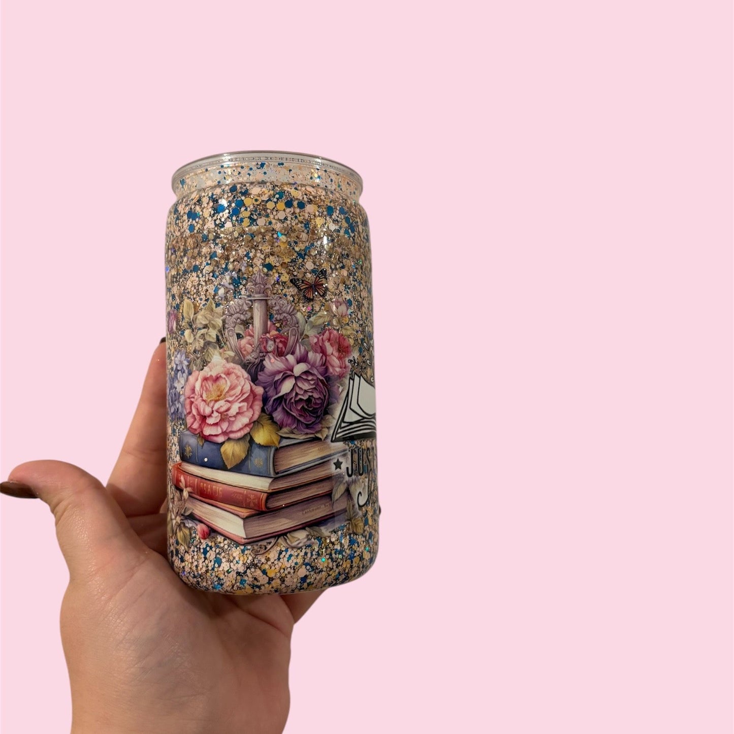 Pre-Made Snowglobe Tumbler