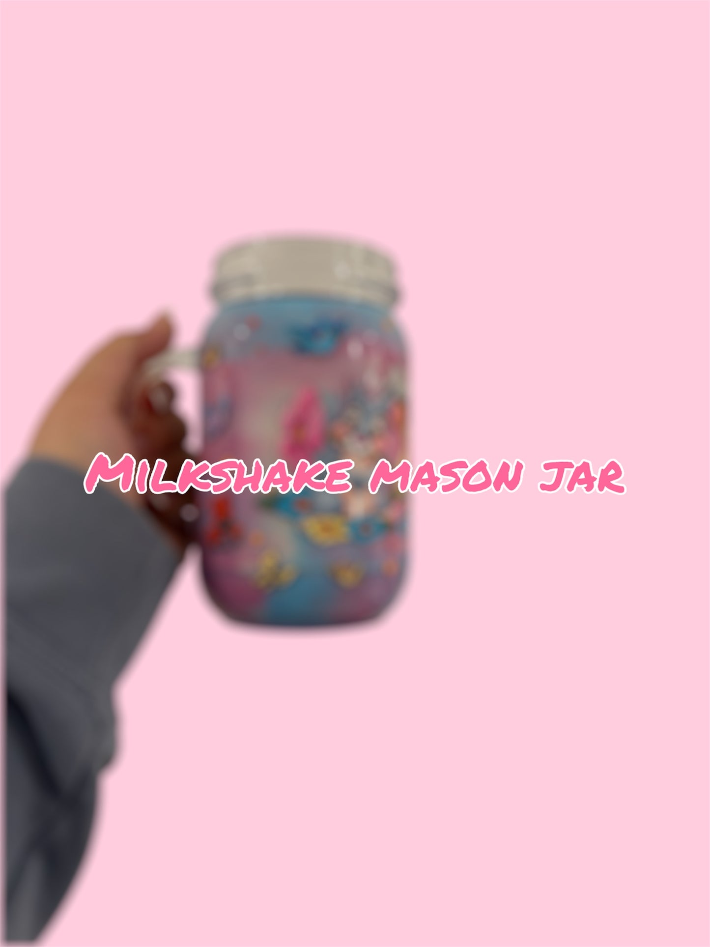 20oz Milkshake Mason Jar