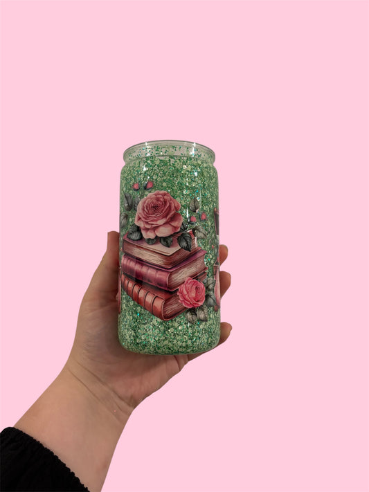 Pre-Made 16oz Snowglobe Tumbler