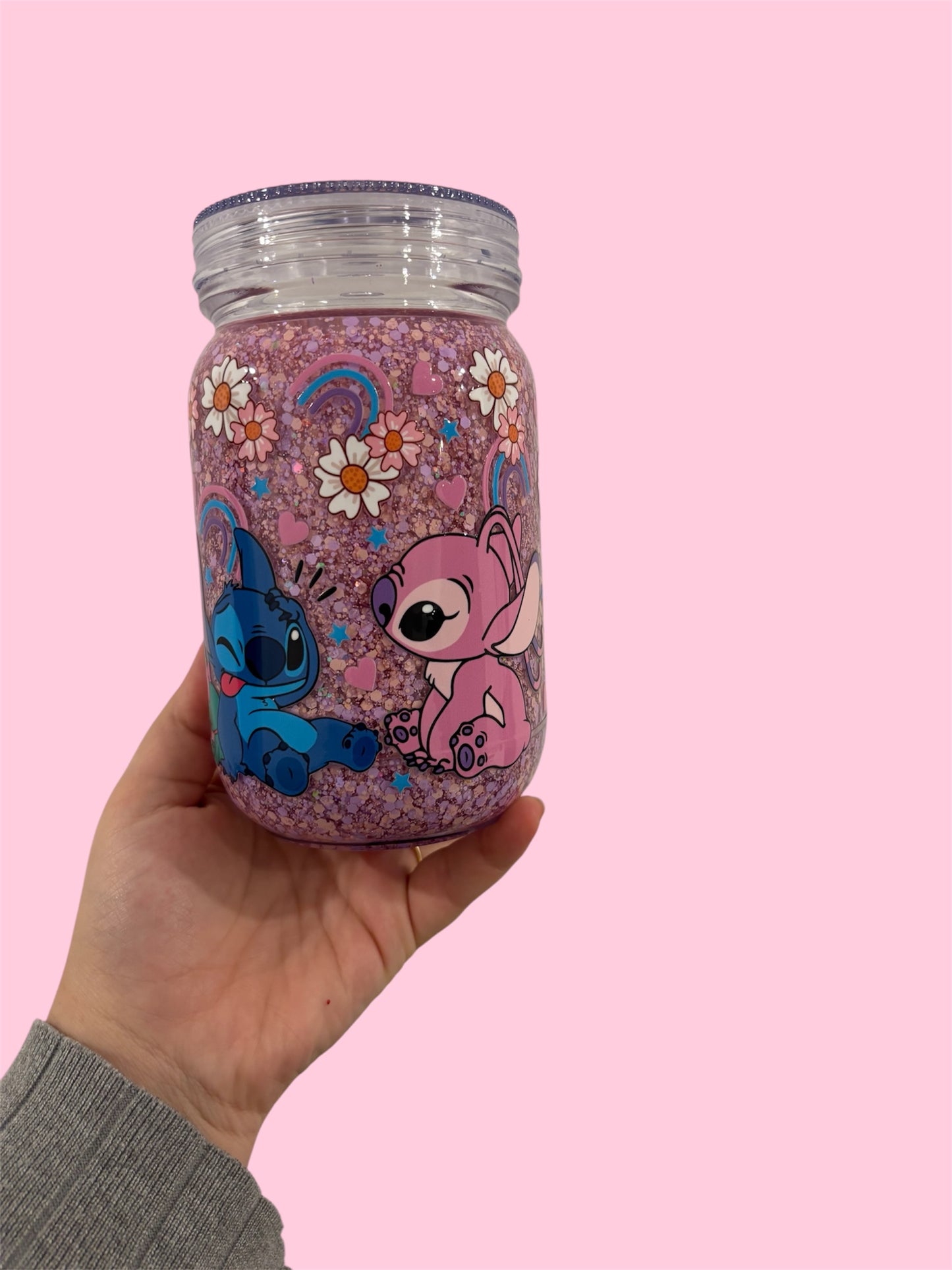 Pre-Made Snowglobe Mason Jar